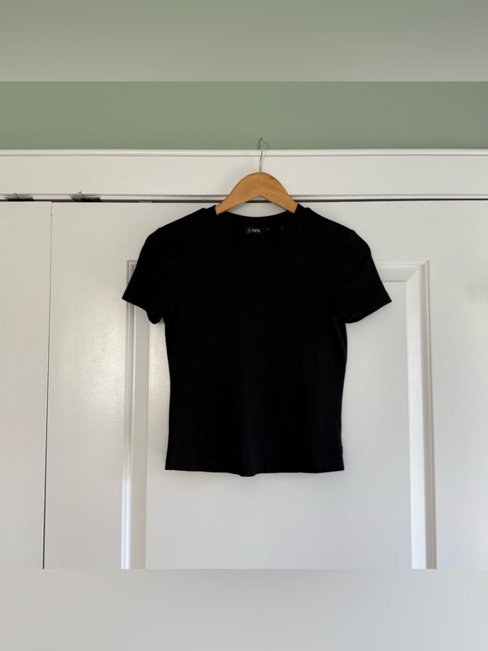 Cuts Black Tomboy Tee